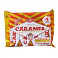 Tunnocks Caramel Wafer Biscuits (4 pack) 120g - Best Before: 03/2025 